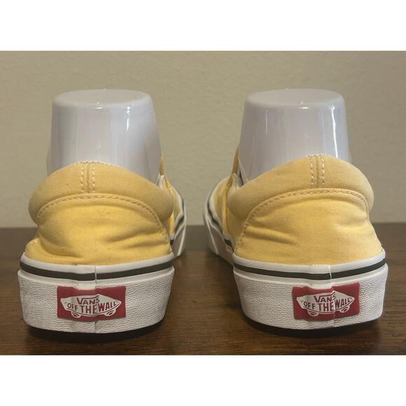 Vans Classic Slip-On shoes in a golden yellow color Woman's Size 8 - Picture 2 of 7